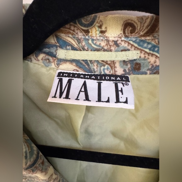 Vintage International Male Blazer Paisley - Picture 2 of 7